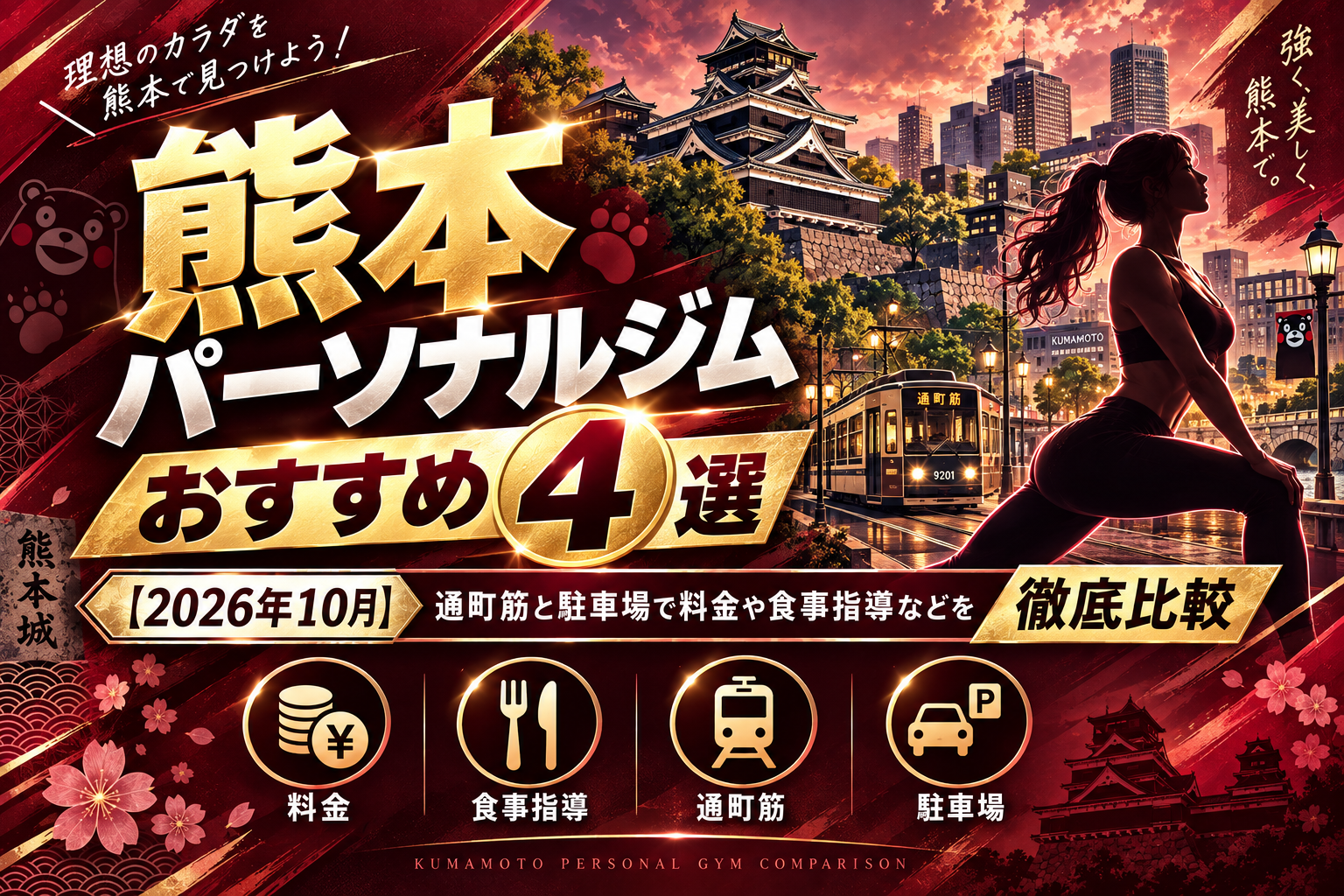 熊本のパーソナルジムおすすめ4選のサムネイル画像
