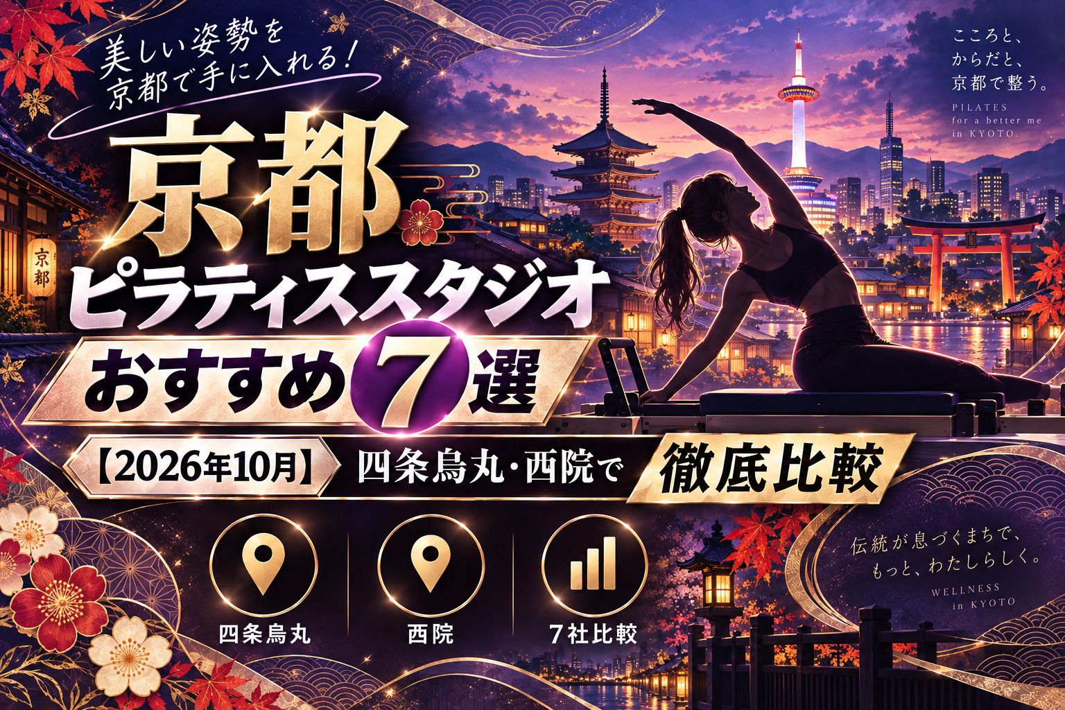 京都のピラティススタジオおすすめ7選のサムネイル画像